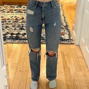 Ripped Hollister Jeans